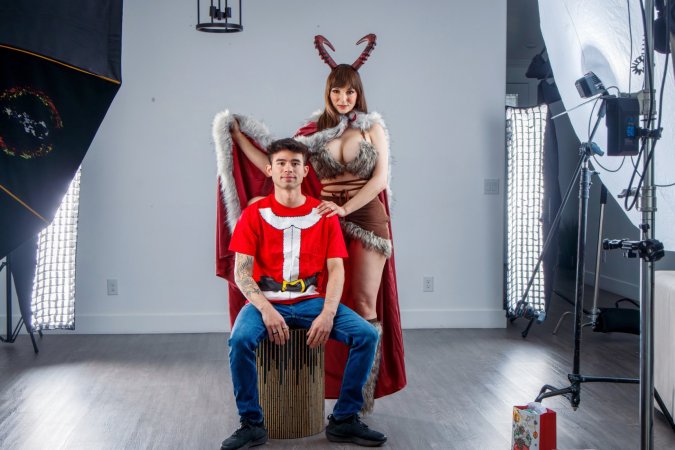 Lexi Luna yells where Enzo leaves his toys, then orders him to the couch — Lexi Luna & Enzo East #20