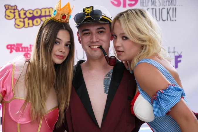 Annalese Reno and Molly Little fulfill fantasies as they tease and ride Juan Locos hard-on — Annalese Reno, Molly Little & Juan El Caballo Loco #5