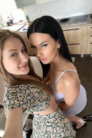 Simon Kitty starts a steamy kitchen kiss with Tiffany Tatum, sparking a wild foursome on the couch — Simon Kitty, Tiffany Tatum, Alex Charger & Renato #19